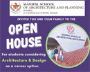 Manipal School of Architecture and Planning Announces Open House on March 28